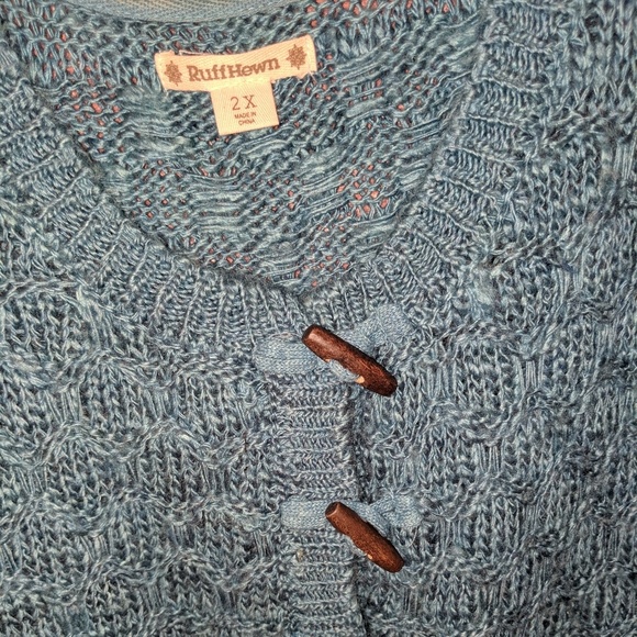Ruffhewn Knitted Sweater 2x - Picture 2 of 5
